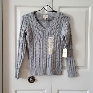 Cotton Classic Cable Sweater